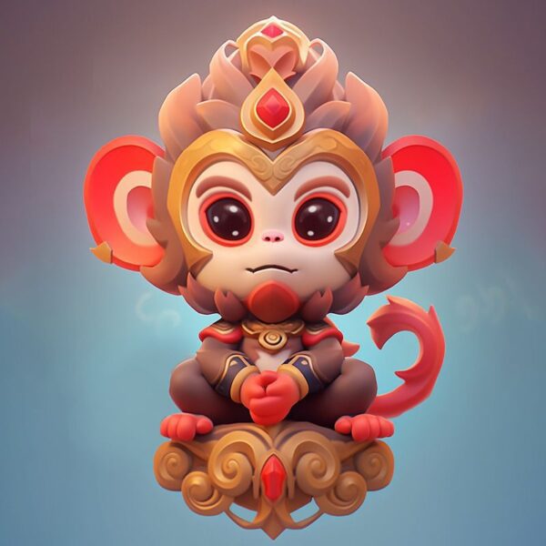 Creative Zodiac : Monkey - 12cm