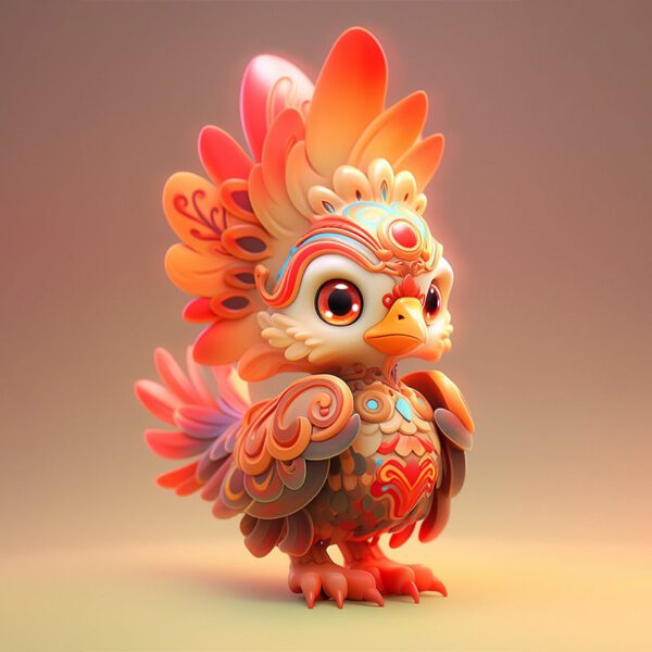 Creative Zodiac :Rooster