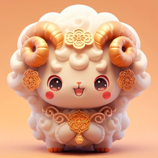 Creative Zodiac : Goat - 8cm