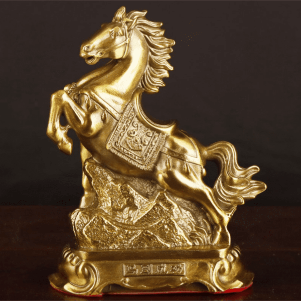 Brass Decoration: Zodiac - Horse - 12cm*8cm*15cm