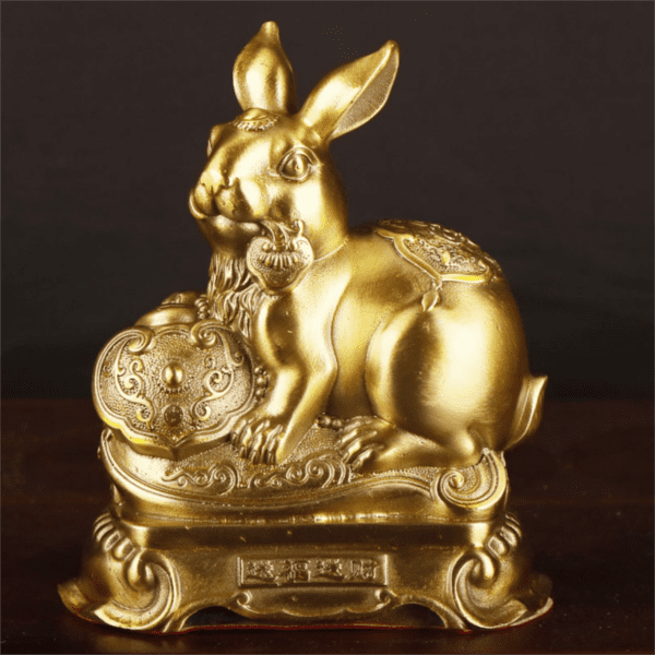Brass Decoration: Zodiac -Rabbit - 9cm*5cm*11cm