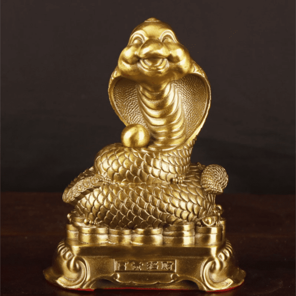 Brass Decoration: Zodiac - Snake