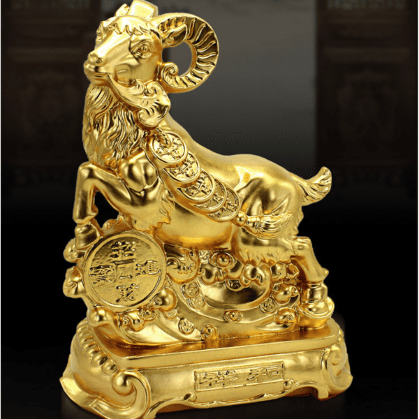 Brass Decoration: Zodiac - Goat