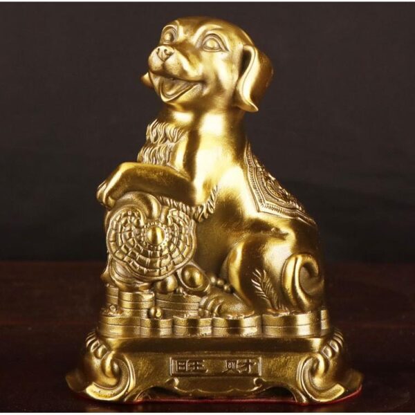 Brass Decoration: Zodiac - Dog - 25.5cm*14cm*27.5cm