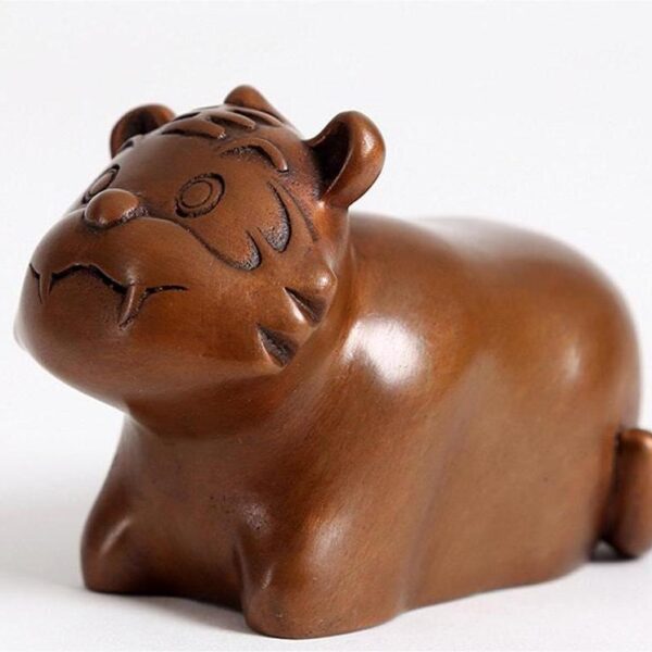 Ancient red copper decoration: zodiac - Tiger