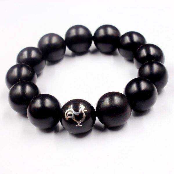 Ebony Bracelet - Rooster, 18mm