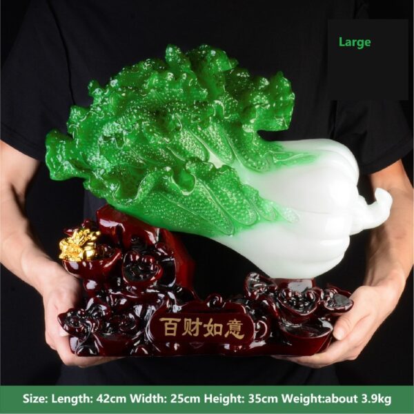 Cabbage Feng Shui Ornaments - Large