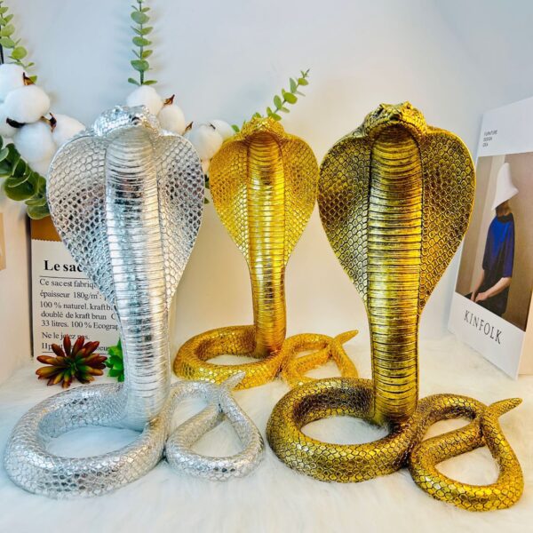 Year of the Snake Zodiac Resin Crafts Cobra