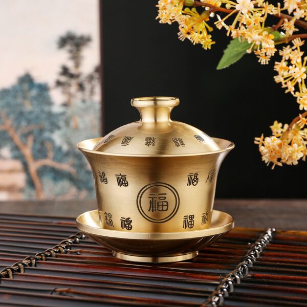 Brass Momofuku Bowl Three-Piece Decoration