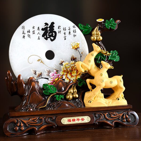 Fortune Jade Peace Pendant