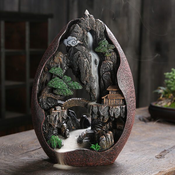 Mountain Water · Taoyuan Backward Flow Incense Burner