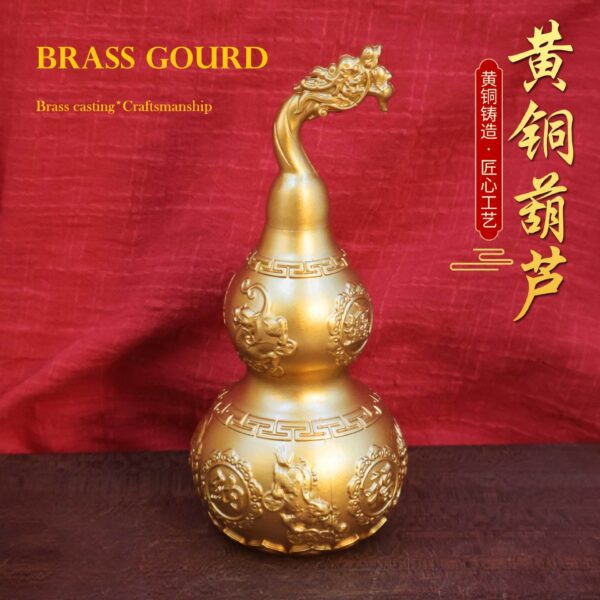 Brass Faucet Pi Xiu Wealth-Attracting Gourd Copper Gourd Copper