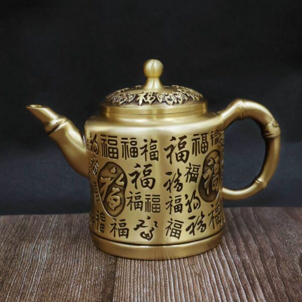 Brass Momofuku Teapot Bronze Pot Decoration