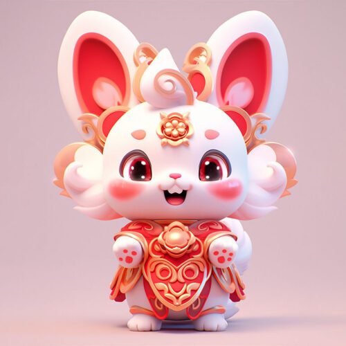 Creative Zodiac - Rabbit, 8cm
